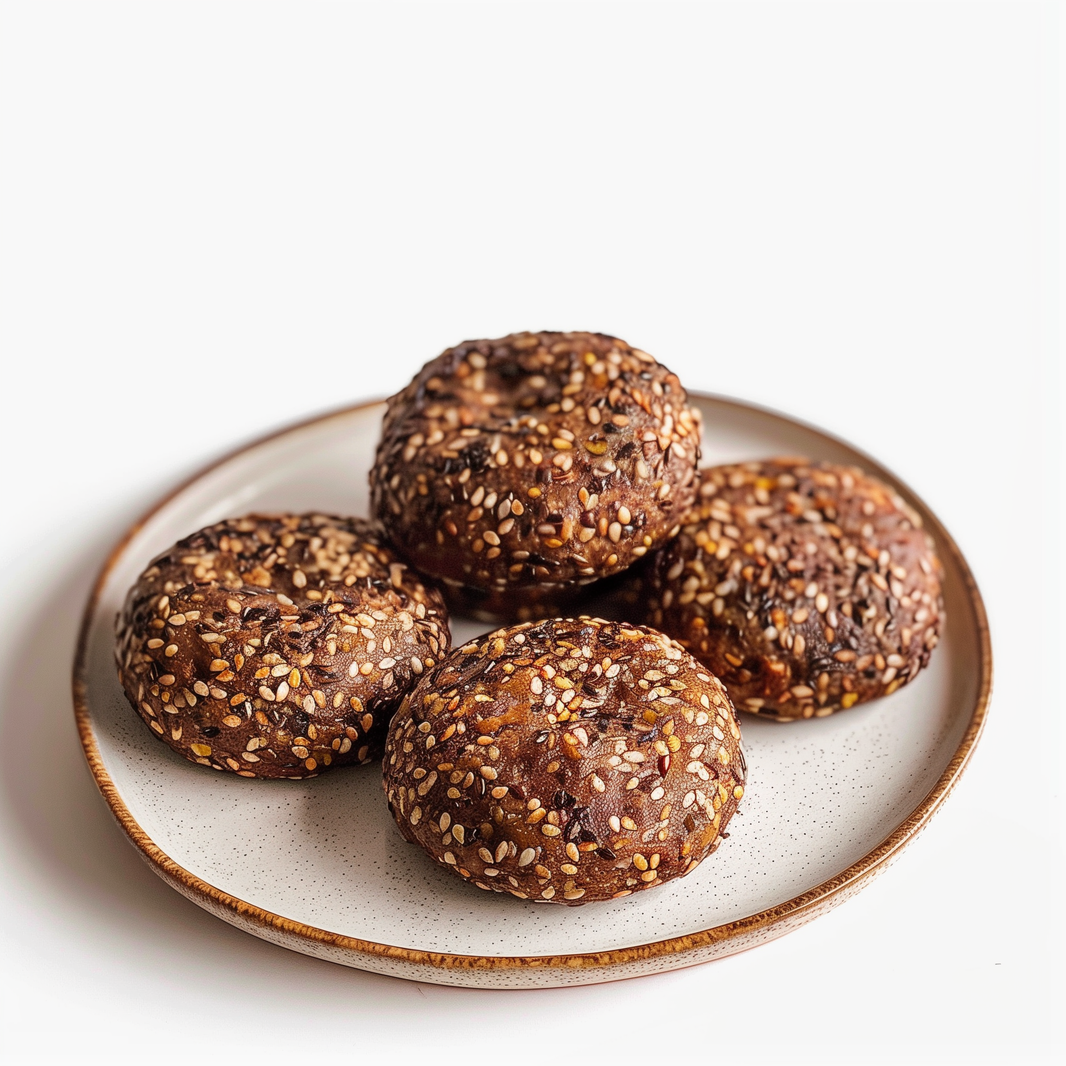 KETO VEGAN Seed Slider Buns - (Box of 4)