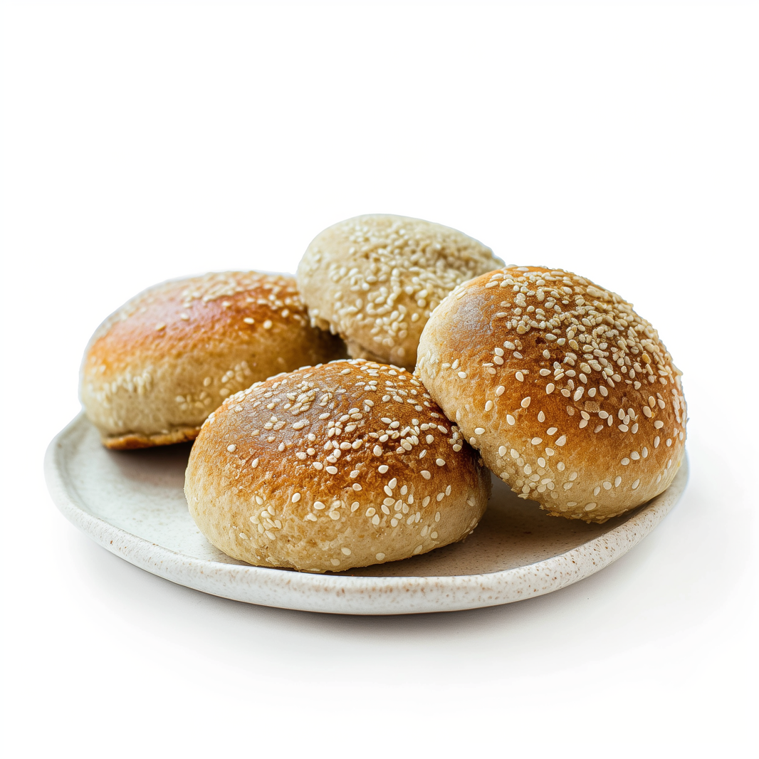 Keto VEGAN Burger Buns - (Box of 2)