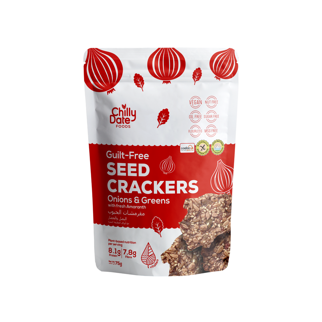 Seeds and Amaranth Crackers
