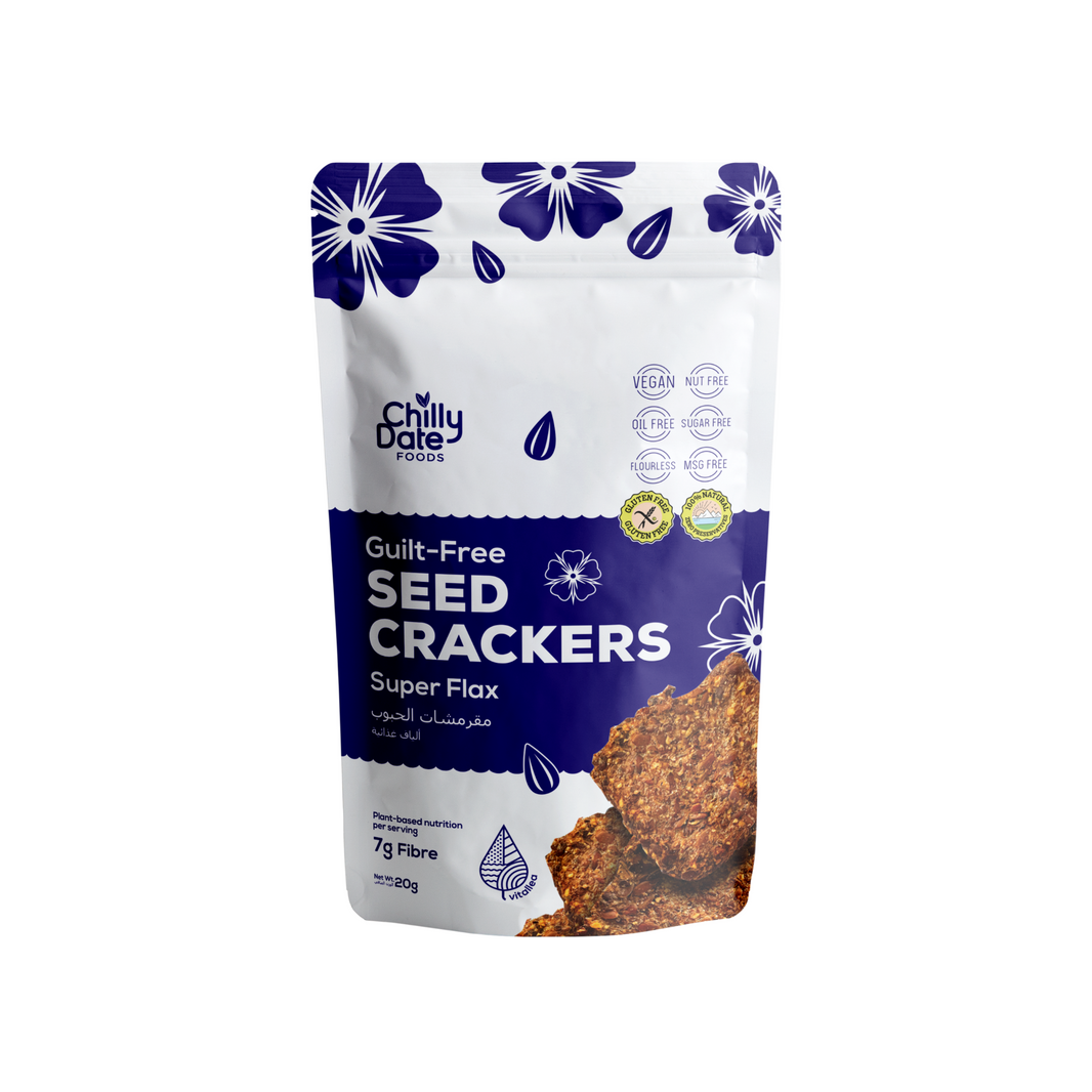 Super Flaxseed Crackers