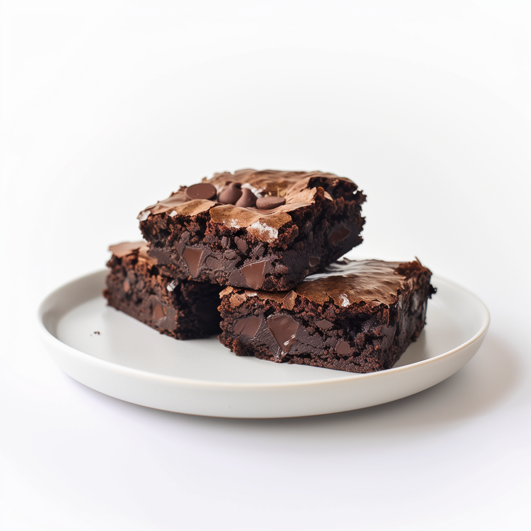 VEGAN NUT-FREE HIGH-PROTEIN Chocolate Brownie