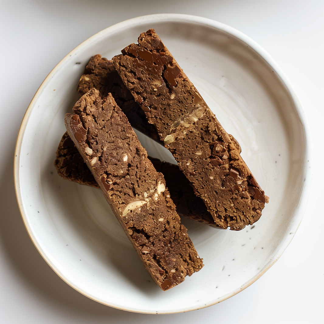 VEGAN SUGAR-FREE Chocolate Biscotti (15g*4PC)