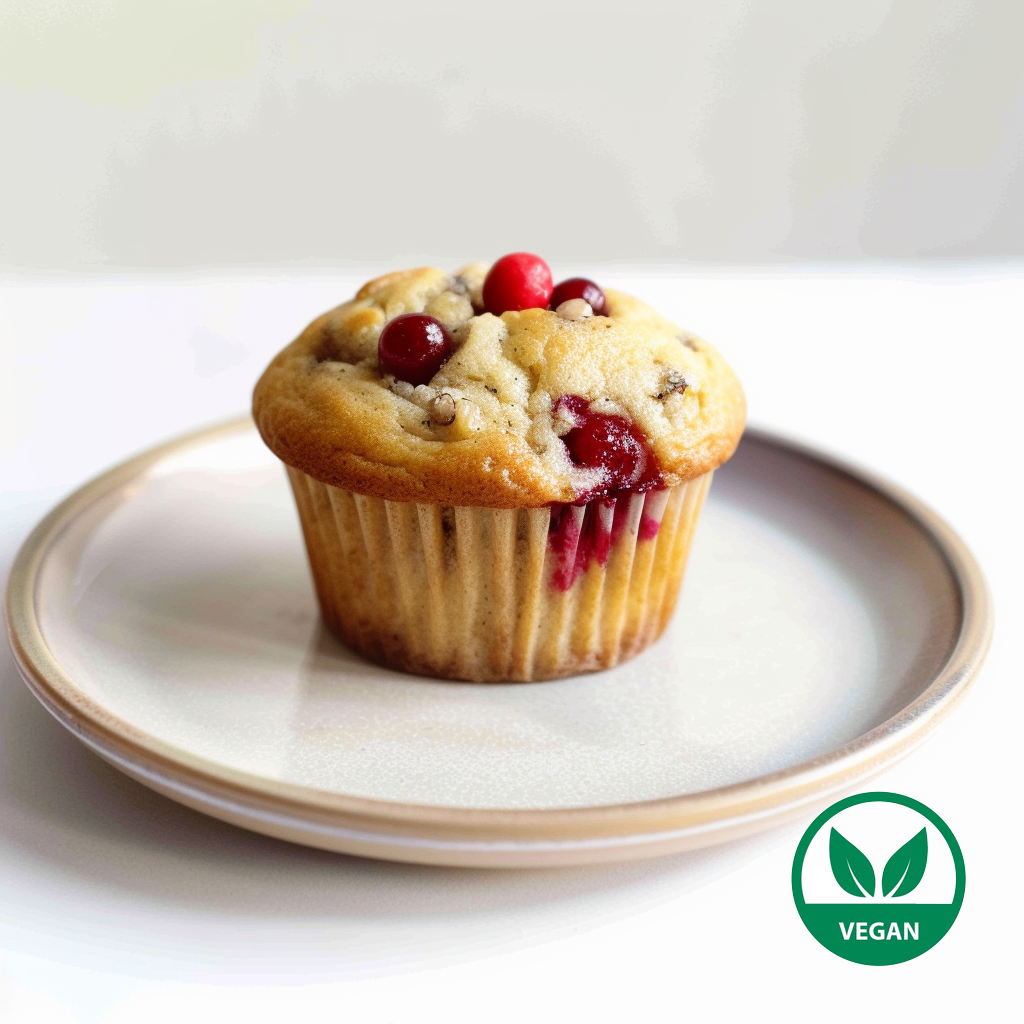 Vegan Cranberry Muffin