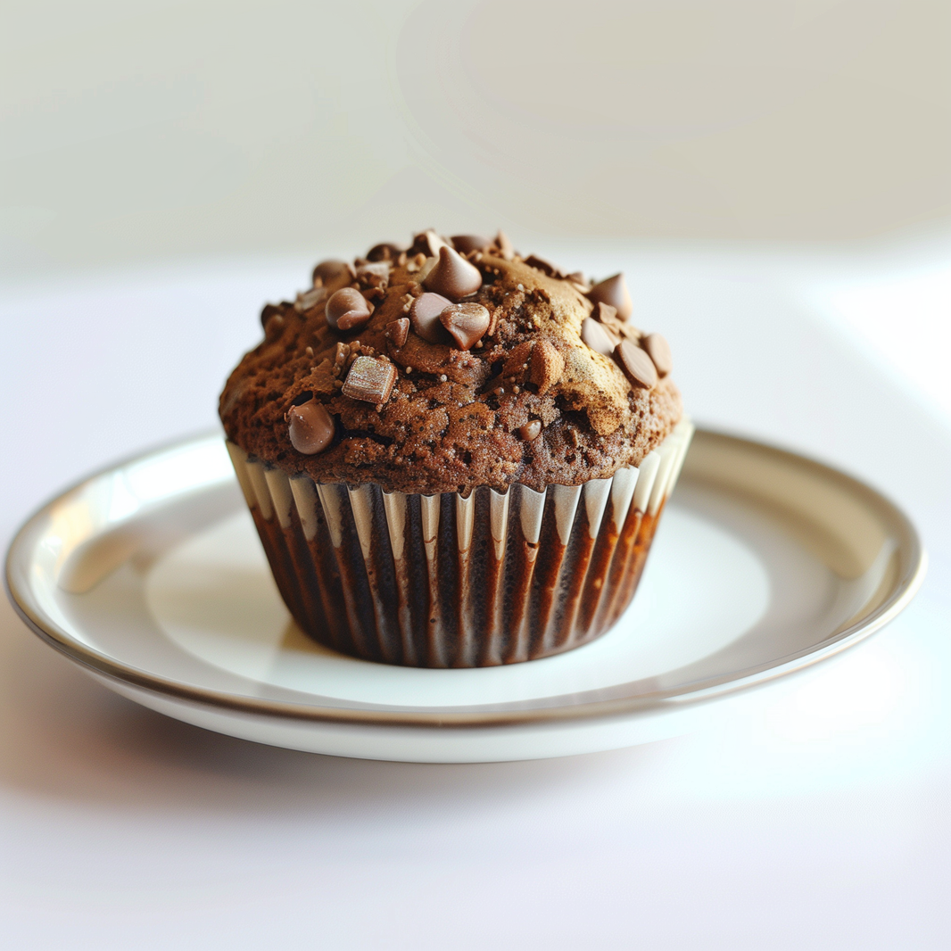 Double Chocolate Chip Muffin