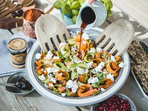 Spiced date pumpkin salad