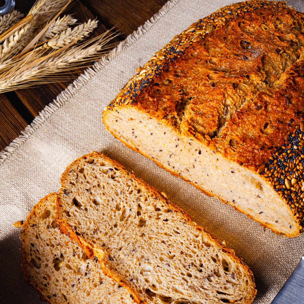 VEGAN Flaxseed Seed Bread