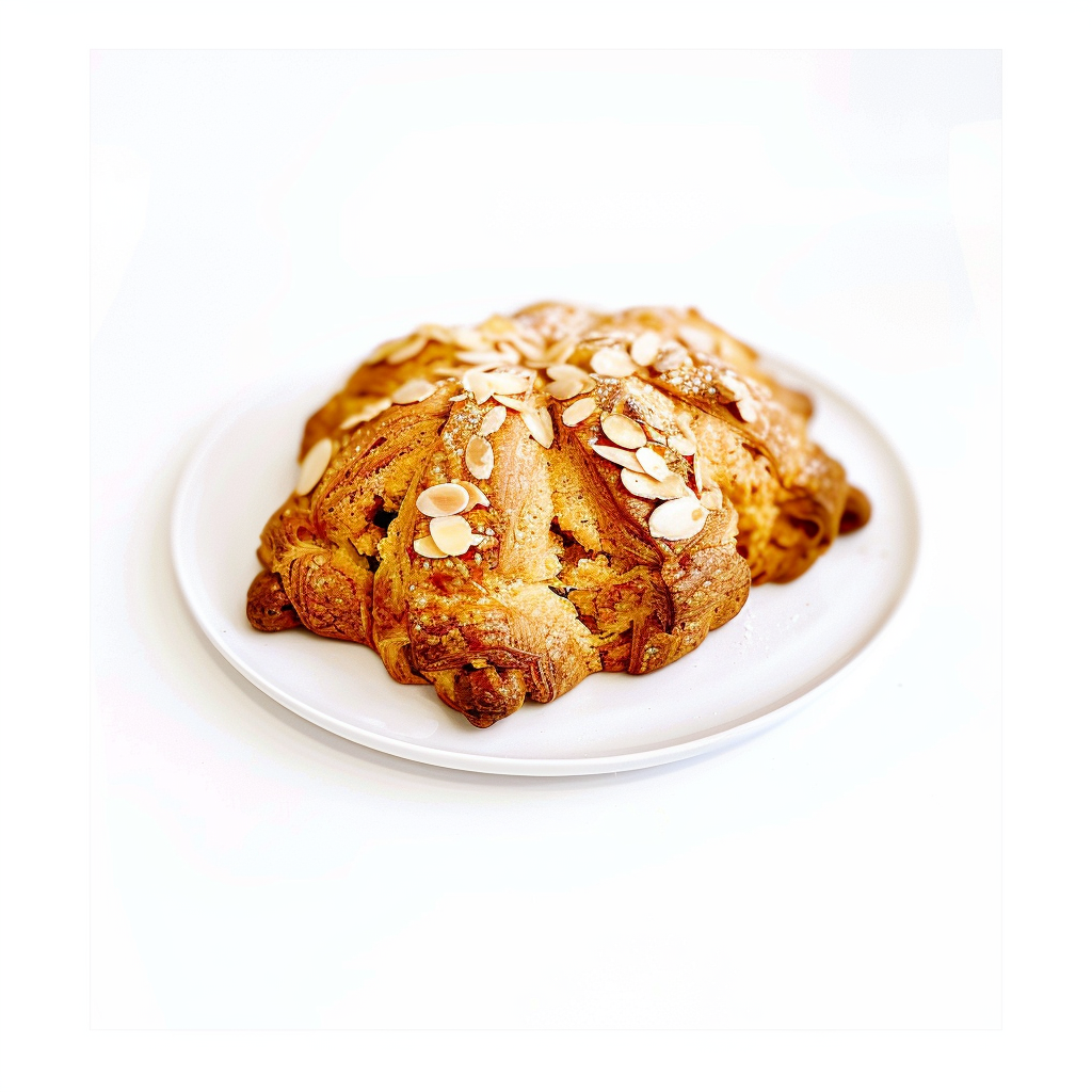 Keto Almond Bear Claw Cake