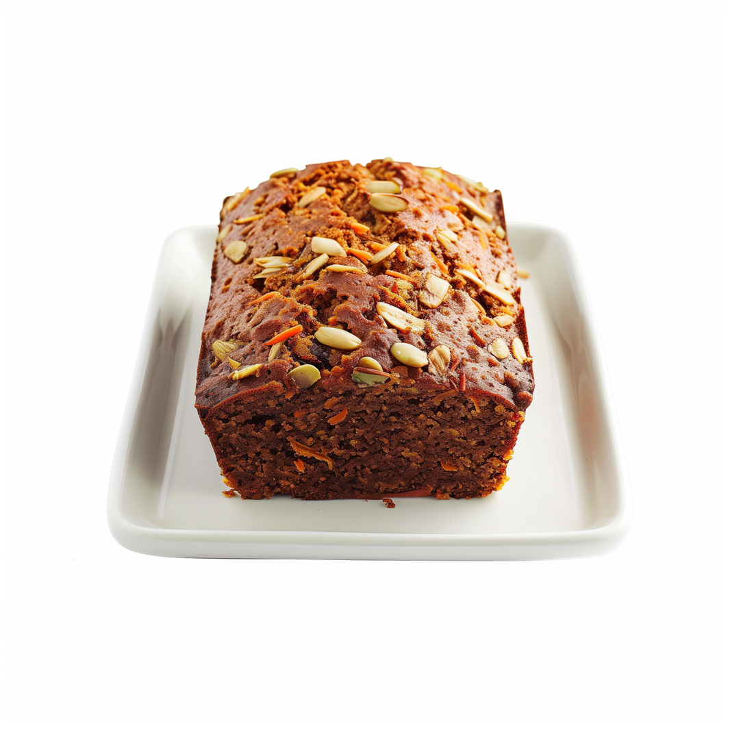 VEGAN Carrot Cake Loaf